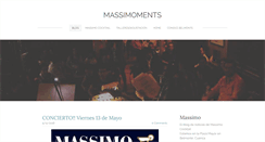 Desktop Screenshot of massimoments.com